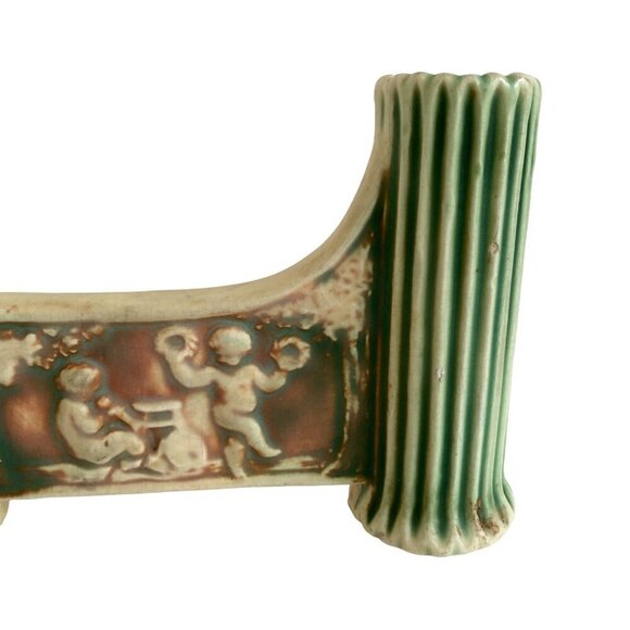 Roseville Donatello Double Bud Vase - Picture 3 of 11